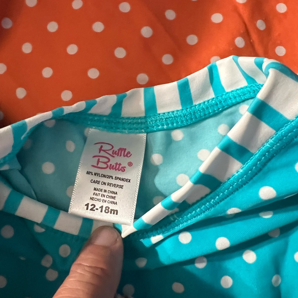 3 Ruffle Butts Swim Tops - Picture 3 of 5